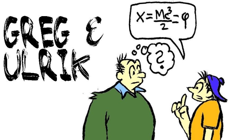 Greg & Ulrik av Sebastian Siggerud